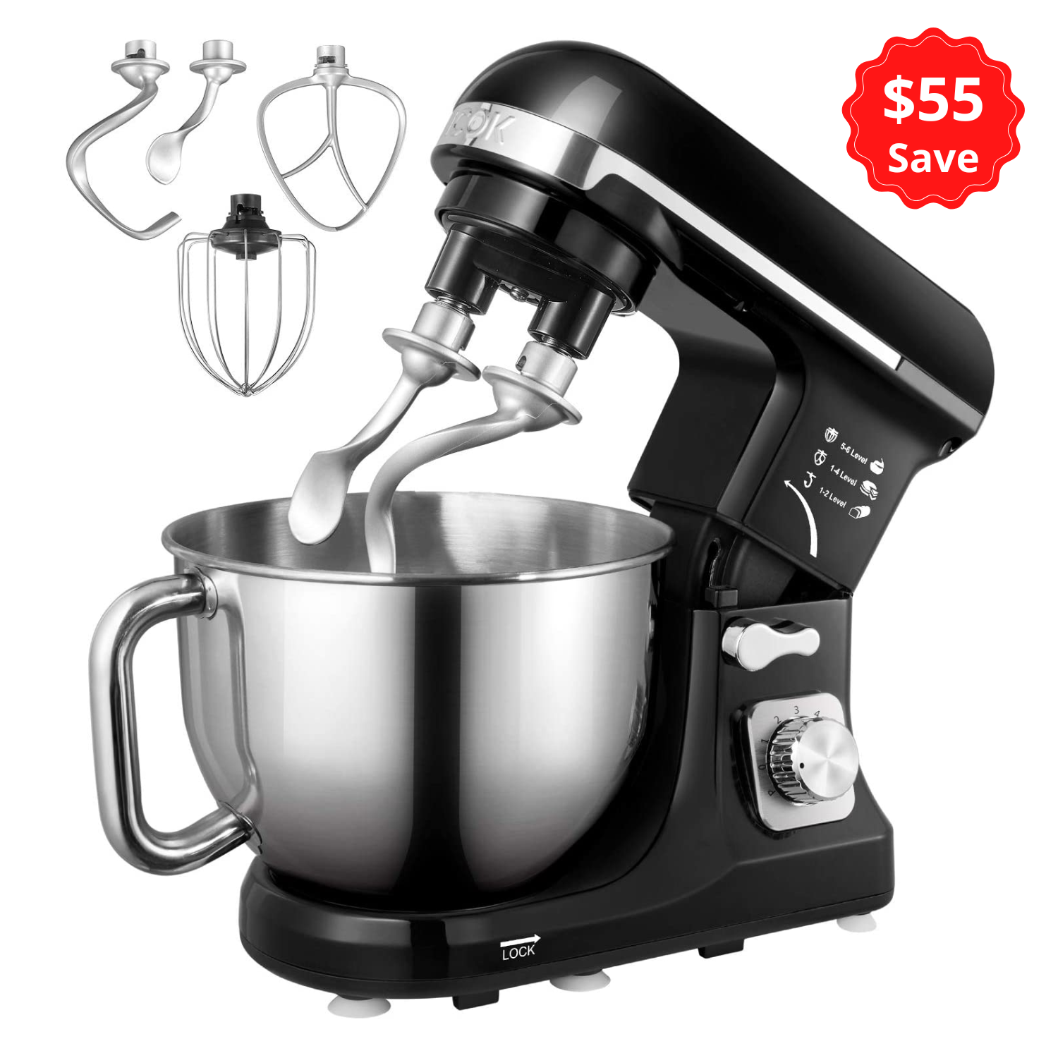 Intelligent Cooking Machine Home Multifunction Stand Mixer