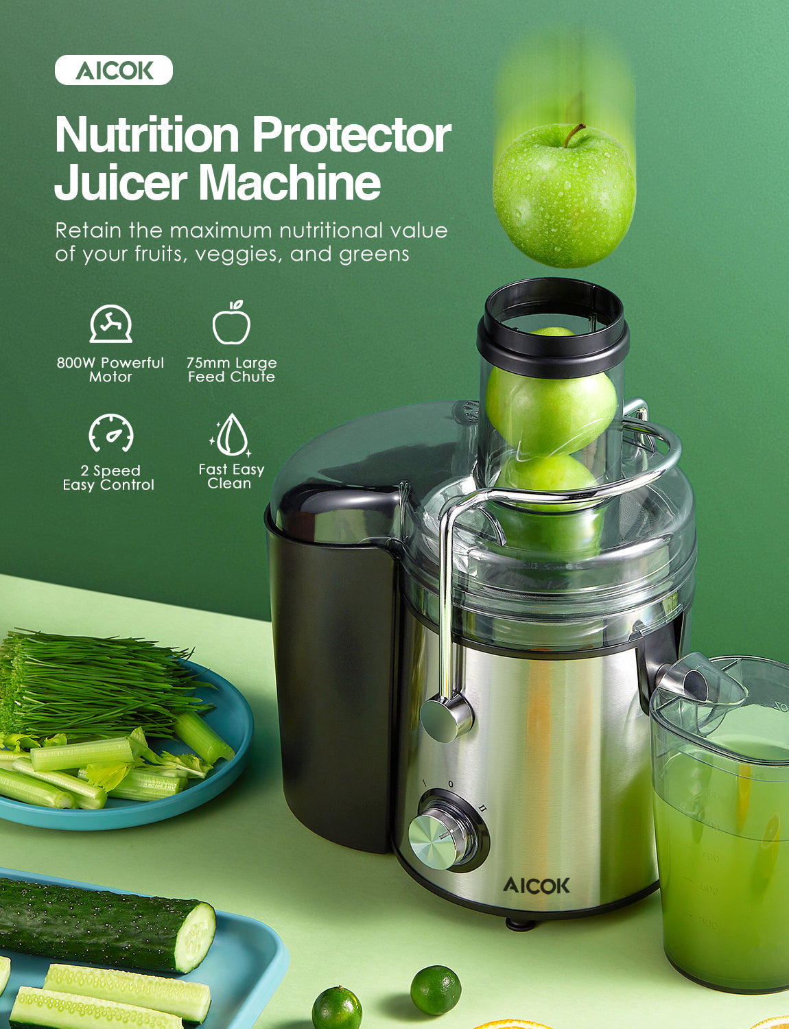 Aicok juicer sale