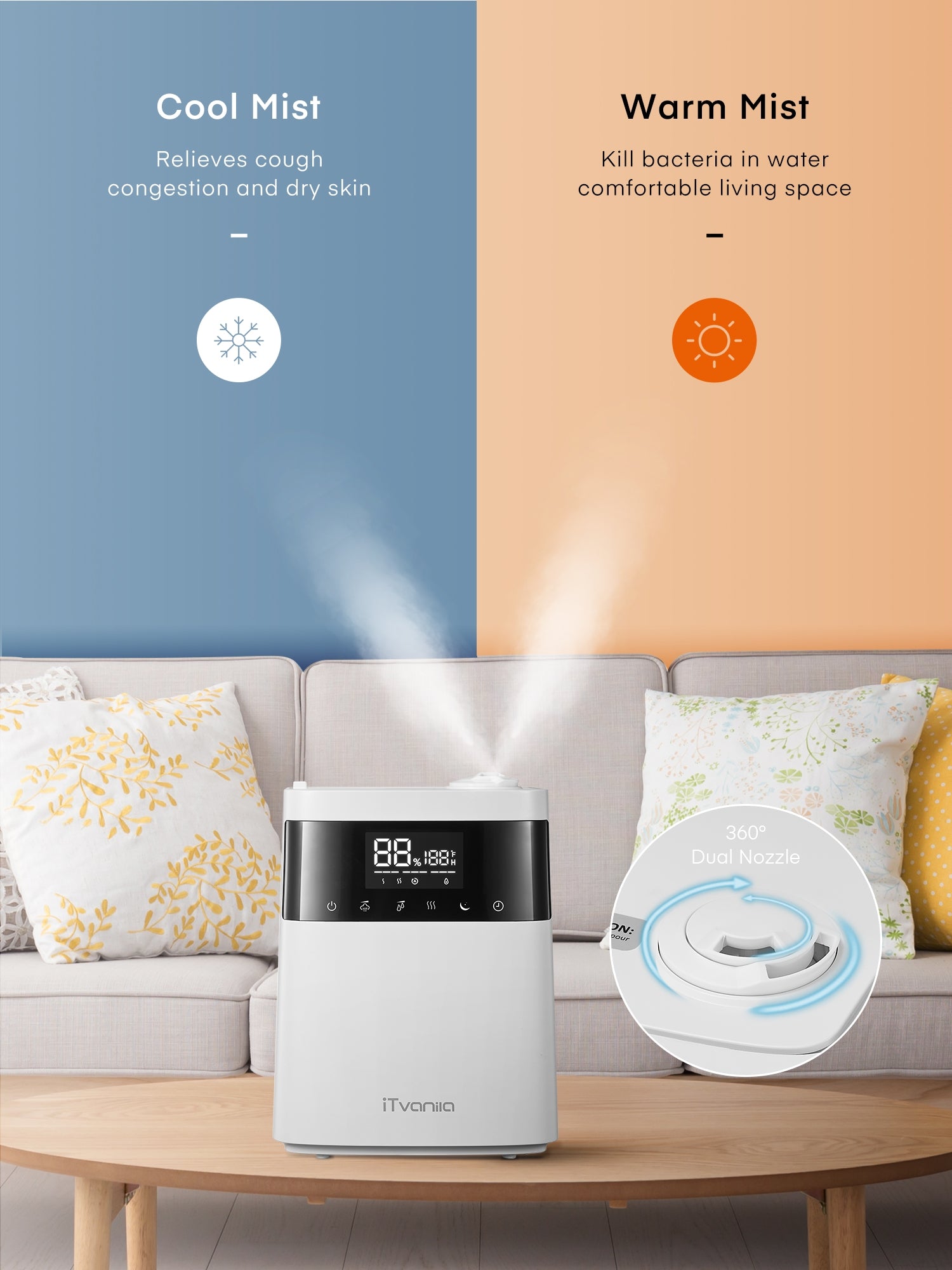 Warm humidifier hot sale for baby