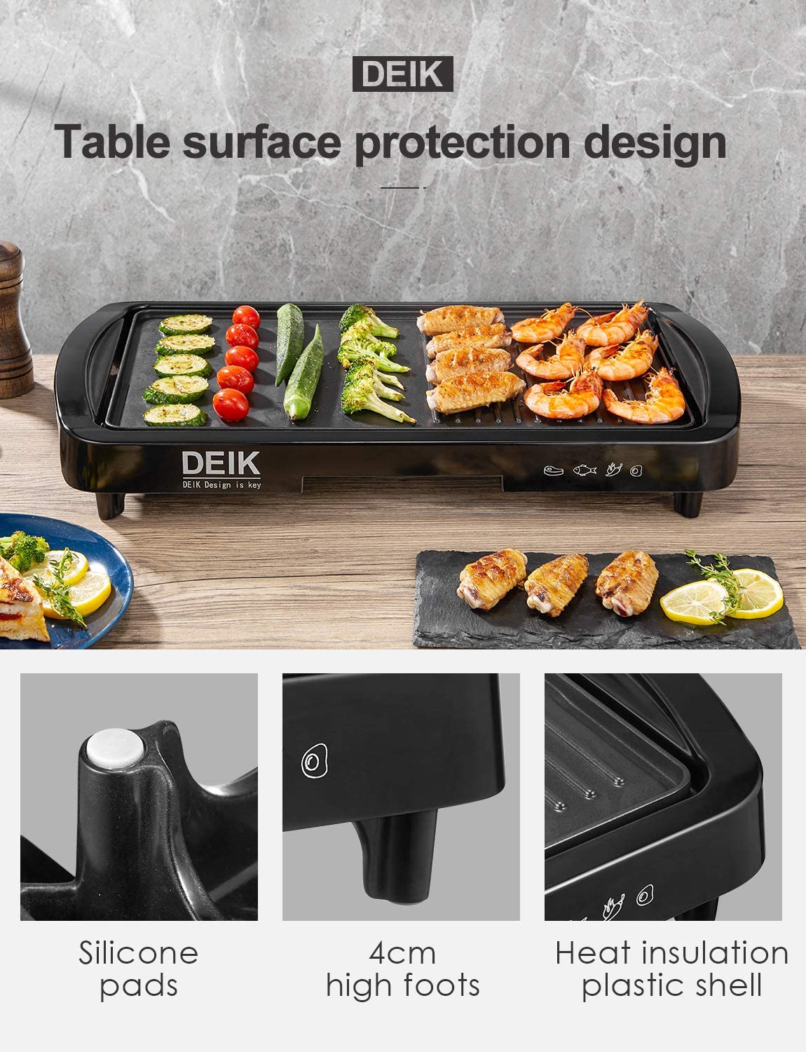 Family Sized Electric Griddle